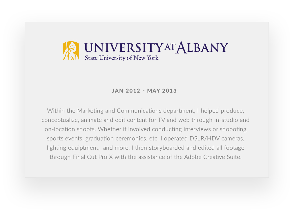 UAlbany_Resume