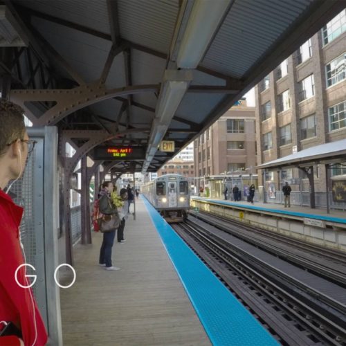 Chicago Train Time-lapse